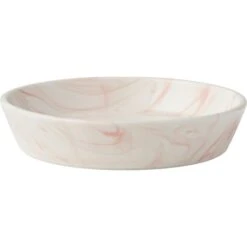 Frisco Marble Design Non-skid Ceramic Cat Dish