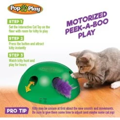 Allstar Innovations Pop N' Play Basic Cat Toy -Cat Pet Supplies 257184 PT5. AC SS1800 V1602630121