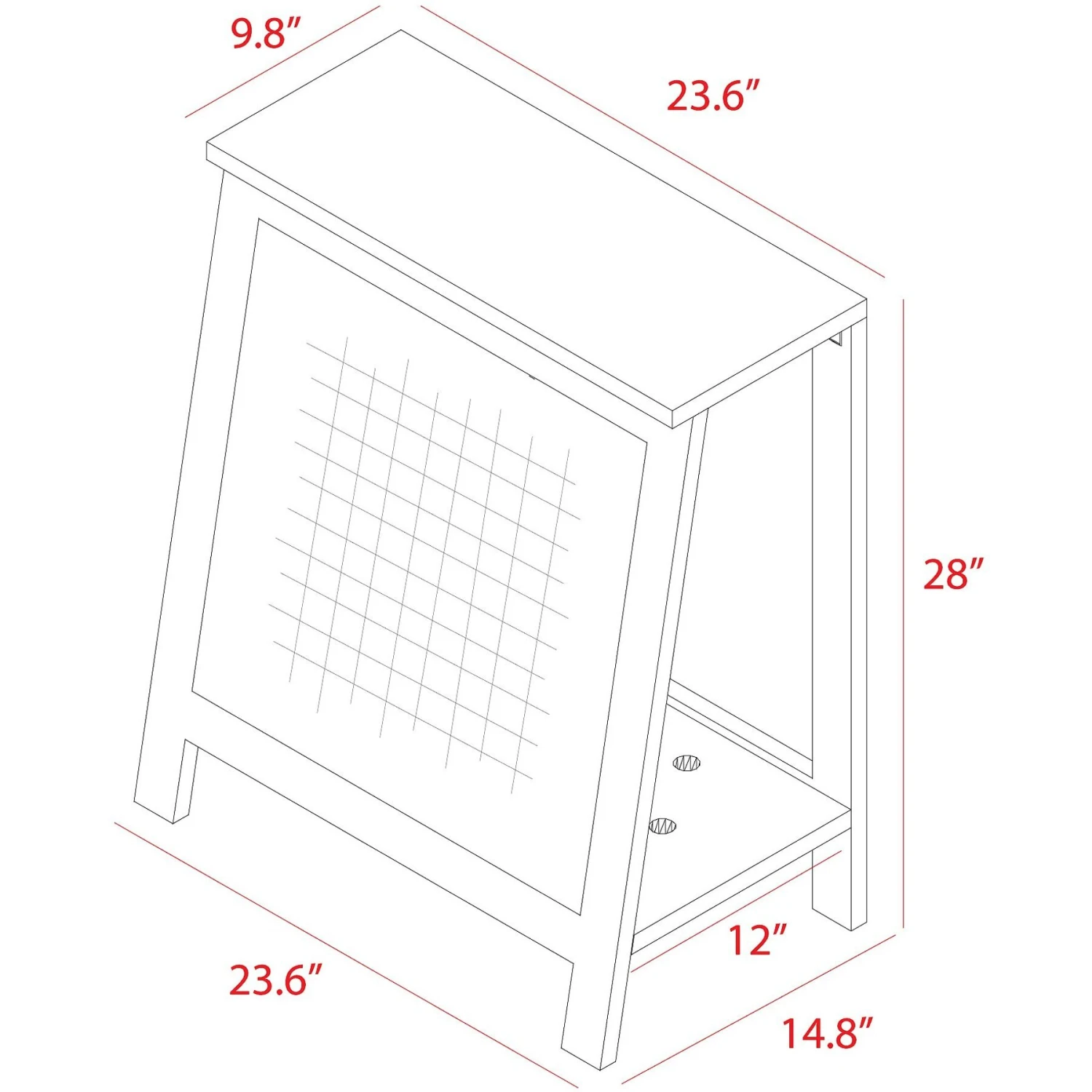 The Refined Feline A-Frame Covered Cat Bed 4 The Refined Feline A-Frame Covered Cat Bed - Image 2