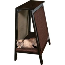 The Refined Feline A-Frame Covered Cat Bed 7 The Refined Feline A-Frame Covered Cat Bed -Cat Pet Supplies 258404 PT2. AC SS1800 V1603403795