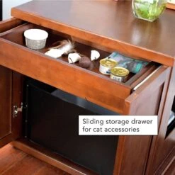 The Refined Feline Refined Deluxe Cat Litter Box -Cat Pet Supplies 258419 PT3. AC SS1800 V1603410108