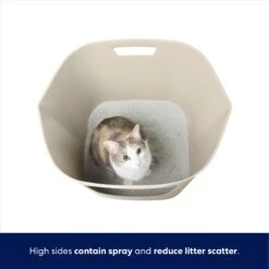 Frisco Leaf High-Sided Cat Litter Box, Large 9 Frisco Leaf High-Sided Cat Litter Box, Large -Cat Pet Supplies 258782 PT2. AC SS1800 V1675279643