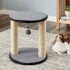 Two By Two The Cedar 16.9-in Jute Cat Scratching Post, Grey -Cat Pet Supplies 261423 MAIN. AC SS1800 V1606145523