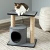 Two By Two The Cherry 20.9-in Felt Cat Condo, Grey 2 Two By Two The Cherry 20.9-in Felt Cat Condo, Grey -Cat Pet Supplies 261425 MAIN. AC SS1800 V1606147327