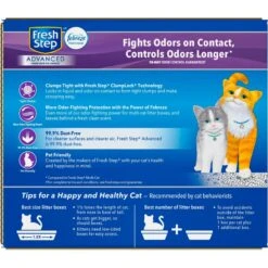 Fresh Step Advanced Multi-Cat Febreze Freshness Scented Clumping Clay Cat Litter, 18.5-lb Box 18 Fresh Step Advanced Multi-Cat Febreze Freshness Scented Clumping Clay Cat Litter, 18.5-lb Box -Cat Pet Supplies 266338 PT7. AC SS1800 V1694457276