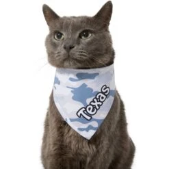 Frisco Gray Camo Personalized Dog & Cat Bandana -Cat Pet Supplies 267571 PT8. AC SS1800 V1623164301