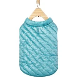 Frisco Lightweight Packable Insulated Dog & Cat Quilted Puffer Coat, Ocean Teal -Cat Pet Supplies 268280 PT4. AC SS1800 V1628778984