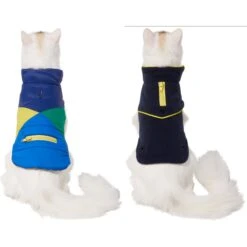 Frisco Mediumweight Colorblock 2-in-1 Dog & Cat Fleece Coat 10 Frisco Mediumweight Colorblock 2-in-1 Dog & Cat Fleece Coat -Cat Pet Supplies 268350 PT2. AC SS1800 V1628792216