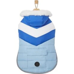 Frisco Heavyweight Chevron Insulated Dog & Cat Parka With Pocket -Cat Pet Supplies 268405 PT4. AC SS1800 V1628784761