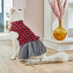 Frisco Flannel Dog & Cat Dress 14 Frisco Flannel Dog & Cat Dress -Cat Pet Supplies 268645 PT5. AC SS1800 V1637720226
