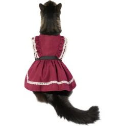 Frisco Plum Dog & Cat Dress -Cat Pet Supplies 268677 PT3. AC SS1800 V1637679087