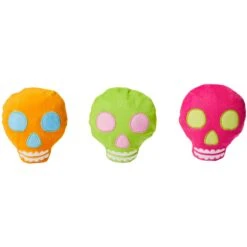 Frisco Colorful Skulls Plush Cat Toy With Catnip, 3 Count 8 Frisco Colorful Skulls Plush Cat Toy With Catnip, 3 Count -Cat Pet Supplies 270325 PT2. AC SS1800 V1630350994