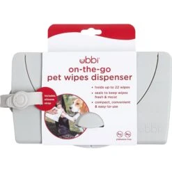 Ubbi® Ubbi On-The-Go Dog & Cat Wipes Dispenser -Cat Pet Supplies 279128 PT2. AC SS1800 V1615510589
