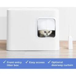 Meowy Studio Loo Enclosed Cat Litter Box Concealment -Cat Pet Supplies 280430 PT4. AC SS1800 V1623358083