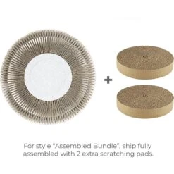 Katris Pre-Assembled Nest Scratcher Lounge Cat Bed -Cat Pet Supplies 285031 PT5. AC SS1800 V1632961285