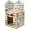 Frisco Yoga Studio Cardboard Cat House, 2-Story 1 Frisco Yoga Studio Cardboard Cat House, 2-Story -Cat Pet Supplies 288965 MAIN. AC SS1800 V1638289769