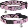 Buckle-Down Disney Minnie Mouse Expressions Polka Dot Personalized Breakaway Cat Collar With Bell 1 Buckle-Down Disney Minnie Mouse Expressions Polka Dot Personalized Breakaway Cat Collar With Bell -Cat Pet Supplies 290278 MAIN. AC SS1800 V1619736455