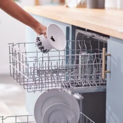 Disney Mickey Mouse Wide Shape Non-Skid Elevated Ceramic Cat Bowl -Cat Pet Supplies 291401 PT6. AC SS1800 V1633979355