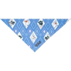Disney Frozen's Olaf Diamond Pattern Personalized Dog & Cat Bandana -Cat Pet Supplies 294289 PT3. AC SS1800 V1625152656