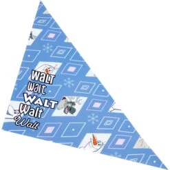 Disney Frozen's Olaf Diamond Pattern Personalized Dog & Cat Bandana -Cat Pet Supplies 294289 PT4. AC SS1800 V1625158074