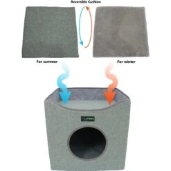 Jespet Foldable Cat Condo Bed 12 Jespet Foldable Cat Condo Bed -Cat Pet Supplies 296189 PT3. AC SS1800 V1620691648