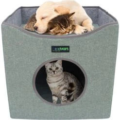 Jespet Foldable Cat Condo Bed 14 Jespet Foldable Cat Condo Bed -Cat Pet Supplies 296189 PT5. AC SS1800 V1620696777