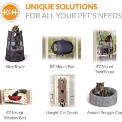 K&H Pet Products EZ Mount Townhouse Cat Furniture 13 K&H Pet Products EZ Mount Townhouse Cat Furniture -Cat Pet Supplies 296497 PT6. AC SS1800 V1627951918