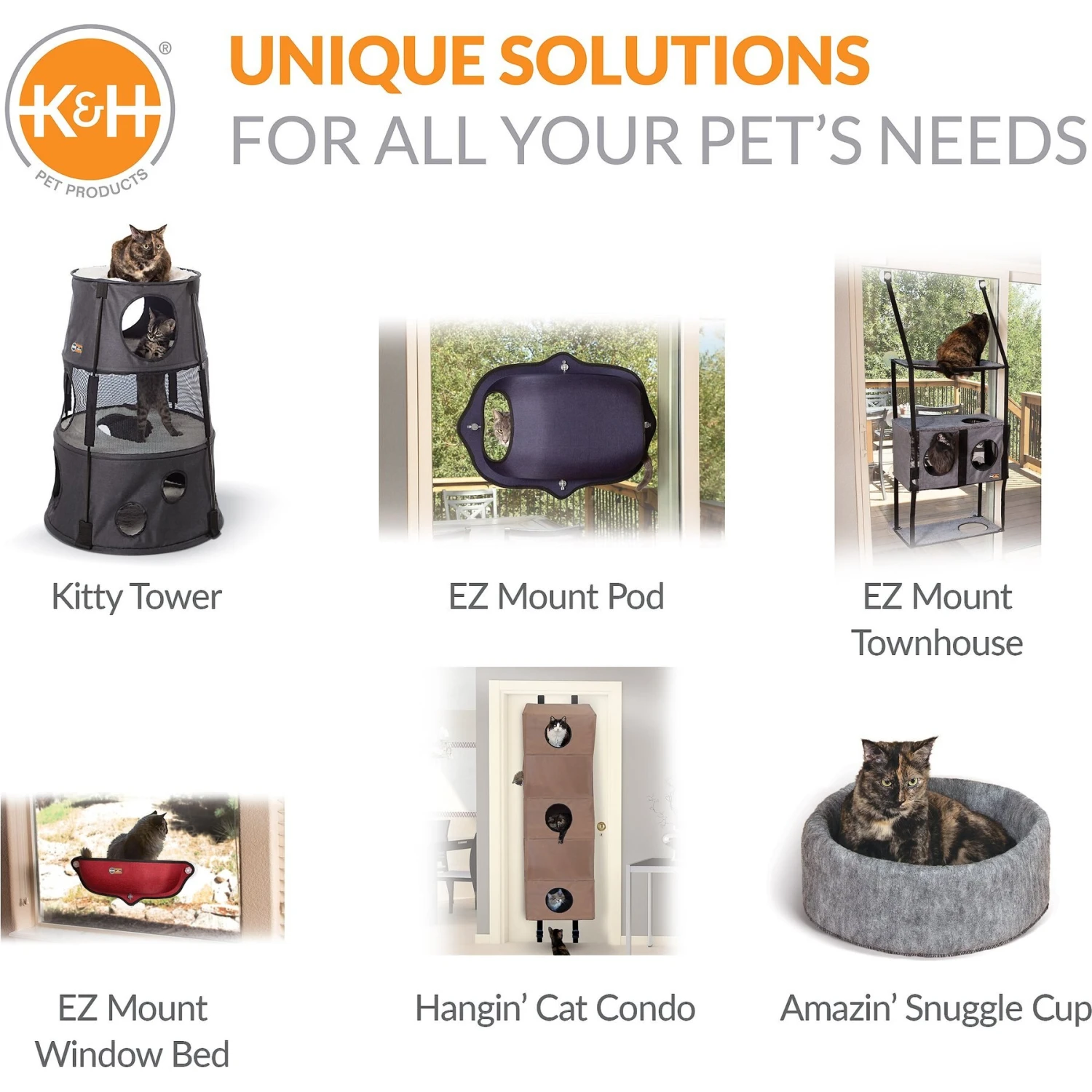 K&H Pet Products EZ Mount Townhouse Cat Furniture 8 K&H Pet Products EZ Mount Townhouse Cat Furniture - Image 6