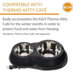 K&H Pet Products Heated Two-Story Kitty House -Cat Pet Supplies 296500 PT6. AC SS1800 V1627943257