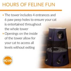 K&H Pet Products Kitty Tower Cat Furniture 11 K&H Pet Products Kitty Tower Cat Furniture -Cat Pet Supplies 296510 PT2. AC SS1800 V1627945914