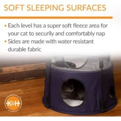 K&H Pet Products Kitty Tower Cat Furniture 12 K&H Pet Products Kitty Tower Cat Furniture -Cat Pet Supplies 296510 PT3. AC SS1800 V1627943536