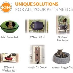 K&H Pet Products Kitty Tower Cat Furniture 15 K&H Pet Products Kitty Tower Cat Furniture -Cat Pet Supplies 296510 PT6. AC SS1800 V1627942006