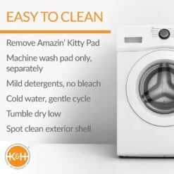 K&H Pet Products EZ Mount Bubble Pod Cat Window Perch 15 K&H Pet Products EZ Mount Bubble Pod Cat Window Perch -Cat Pet Supplies 296522 PT5. AC SS1800 V1628201209