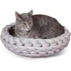K&H Pet Products Cozy Knitted Woven Cute Cat & Kitten Bed -Cat Pet Supplies 296539 MAIN. AC SS1800 V1627947690