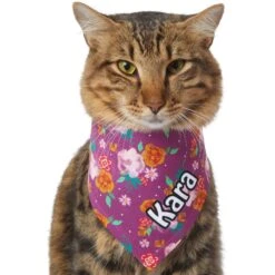 Frisco Fall Floral Personalized Dog & Cat Bandana 18 Frisco Fall Floral Personalized Dog & Cat Bandana -Cat Pet Supplies 296990 PT7. AC SS1800 V1627653979