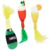 Frisco Brunch Bottomless Mimosas Plush Cat Toy With Catnip, 3 Count -Cat Pet Supplies 297288 MAIN. AC SS1800 V1642086393