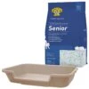 KittyGoHere Senior Cat Litter Box & Dr. Elsey's Senior Crystal Cat Litter 1 KittyGoHere Senior Cat Litter Box & Dr. Elsey's Senior Crystal Cat Litter -Cat Pet Supplies 298180 MAIN. AC SS1800 V1700888096