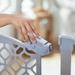 Frisco Metal Geometric Pattern Extra Tall Auto-close Dog Gate -Cat Pet Supplies 299514 PT4. AC SS1800 V1627306640