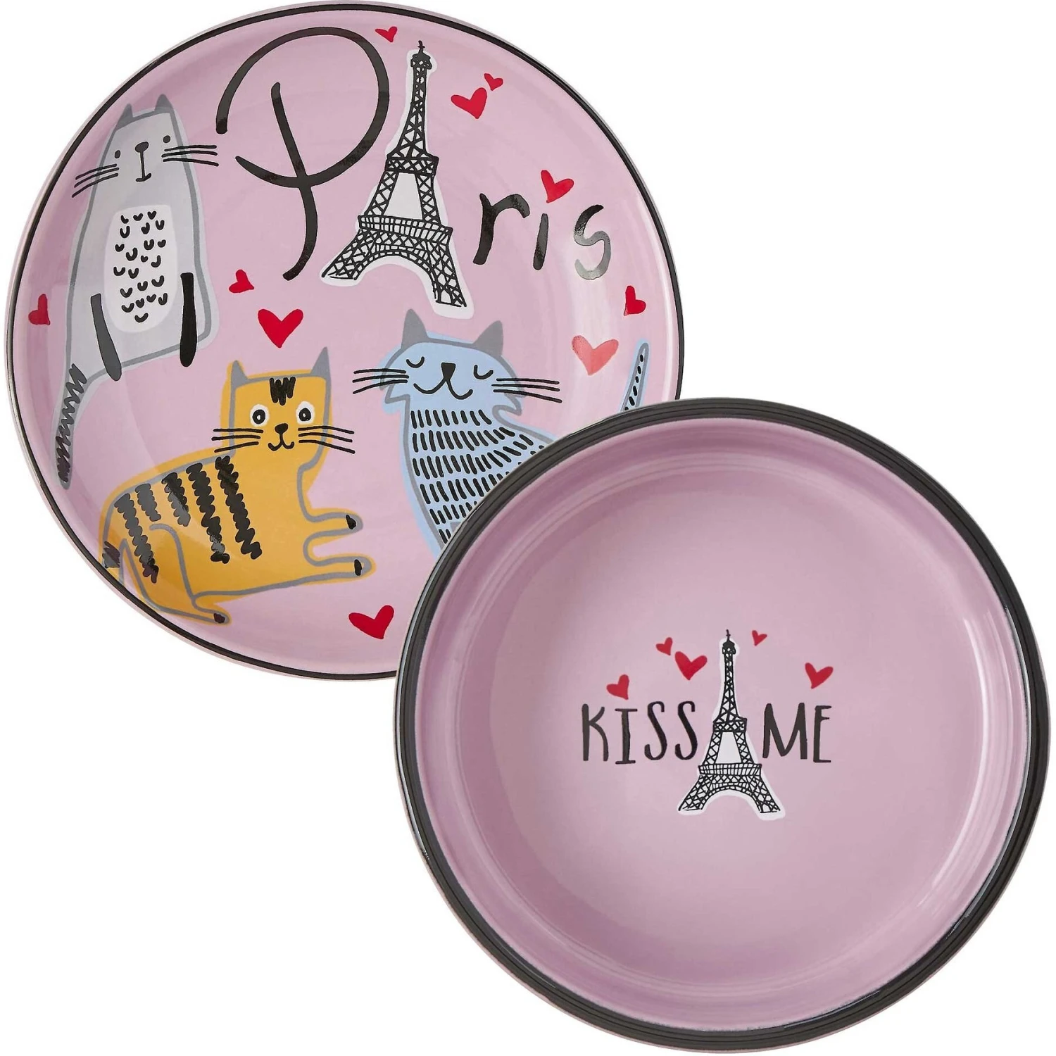Frisco Paris Non-skid Ceramic Cat Dish & Frisco Paris Non-skid Ceramic Cat Dish 3 Frisco Paris Non-skid Ceramic Cat Dish & Frisco Paris Non-skid Ceramic Cat Dish