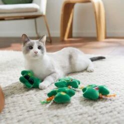 Frisco St. Patrick's Shamrock Plush Cat Toy With Catnip 8 Frisco St. Patrick's Shamrock Plush Cat Toy With Catnip -Cat Pet Supplies 303102 PT3. AC SS1800 V1641230285
