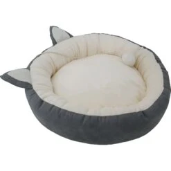HappyCare Textiles Round Cat Bed -Cat Pet Supplies 304153 PT2. AC SS1800 V1622757756