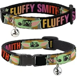 Buckle-Down Star Wars The Child This Is The Way Chibi Pod Pose Personalized Breakaway Cat Collar With Bell
