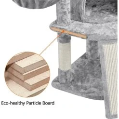 Yaheetech Professional 42-in Cat Tree -Cat Pet Supplies 306500 PT6. AC SS1800 V1624372964