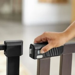 Frisco Wood & Metal Extra Wide Auto-close Dog Gate -Cat Pet Supplies 306525 PT4. AC SS1800 V1632938933