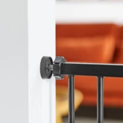 Frisco Wood & Metal Extra Wide Auto-close Dog Gate -Cat Pet Supplies 306525 PT5. AC SS1800 V1632938847