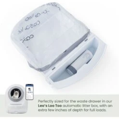 Casa Leo Leo's Loo Drawstring Waste Drawer Liners For Automatic Self-Cleaning Litter Boxes 13 Casa Leo Leo's Loo Drawstring Waste Drawer Liners For Automatic Self-Cleaning Litter Boxes -Cat Pet Supplies 306527 PT3. AC SS1800 V1703871567