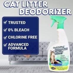 ZORBX Smell Nothing Litter Box Buddy Odor Remover, 24-oz Bottle 13 ZORBX Smell Nothing Litter Box Buddy Odor Remover, 24-oz Bottle -Cat Pet Supplies 306746 PT2. AC SS1800 V1646781418