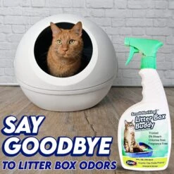 ZORBX Smell Nothing Litter Box Buddy Odor Remover, 24-oz Bottle 14 ZORBX Smell Nothing Litter Box Buddy Odor Remover, 24-oz Bottle -Cat Pet Supplies 306746 PT3. AC SS1800 V1646784459
