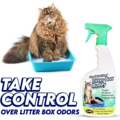 ZORBX Smell Nothing Litter Box Buddy Odor Remover, 24-oz Bottle 16 ZORBX Smell Nothing Litter Box Buddy Odor Remover, 24-oz Bottle -Cat Pet Supplies 306746 PT5. AC SS1800 V1646778433