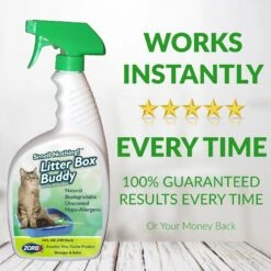 ZORBX Smell Nothing Litter Box Buddy Odor Remover, 24-oz Bottle 17 ZORBX Smell Nothing Litter Box Buddy Odor Remover, 24-oz Bottle -Cat Pet Supplies 306746 PT6. AC SS1800 V1633107985